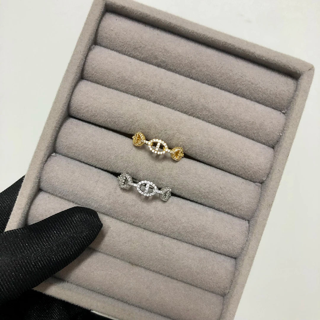 Exquisite Jewelry 925 Sterling Silver Women's Rings. Popular Wedding Jewelry Accessories. Anniversary Gift