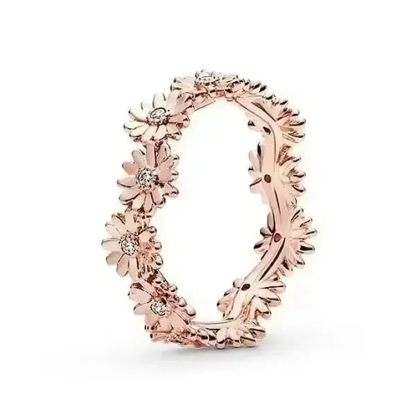 2025 New 925 sterling silver classic dazzling crown round hearts ring exquisite women's light luxury charm ring jewelry gift