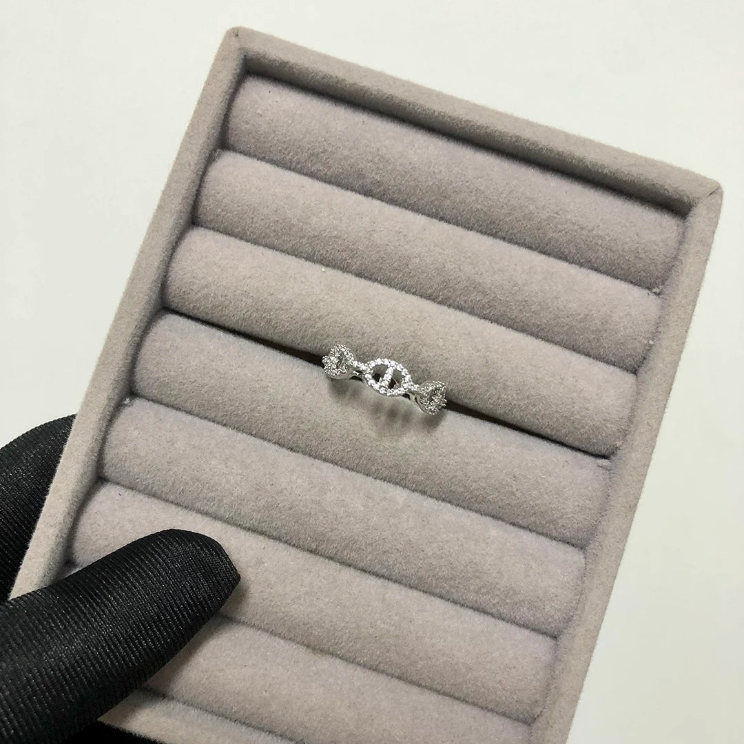 Exquisite Jewelry 925 Sterling Silver Women's Rings. Popular Wedding Jewelry Accessories. Anniversary Gift